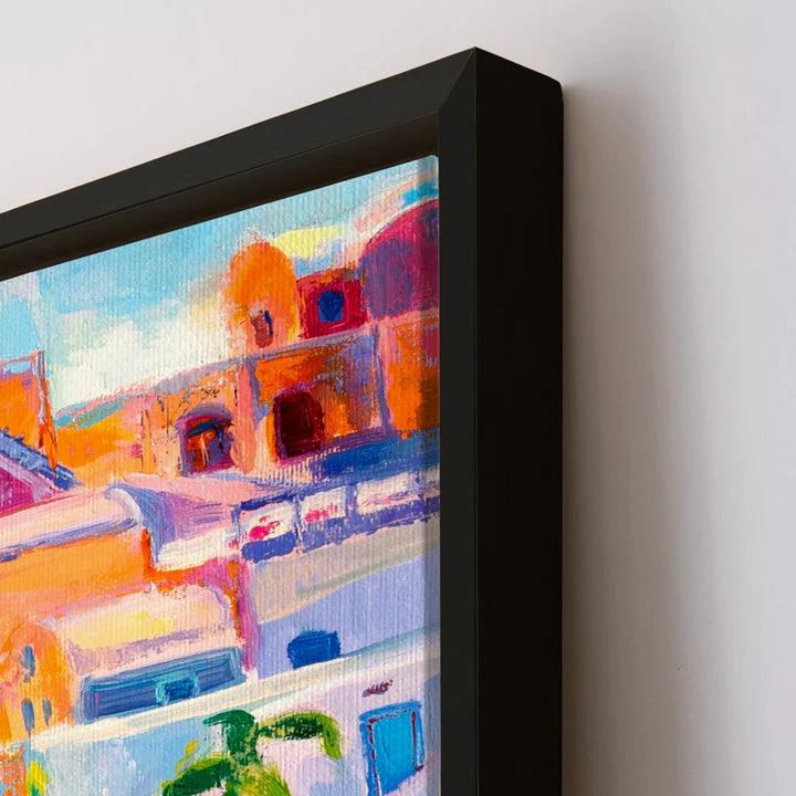 Beautiful Landscapes Painting on Canvas. Large Premium Framed Wall Art for Living Room, Office Spaces. (LDWA24) - Khirki.in