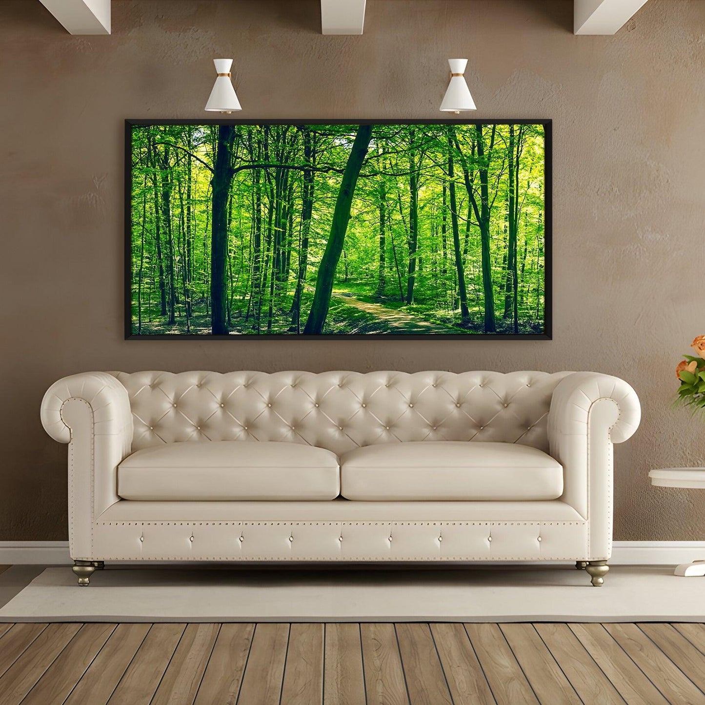 Amazing Wildlife Wall Art. Large Canvas Paintings. Framed Digital Reprints of Jungle, Wildlife, Animals and Birds 24 Inch x 48 Inch(WBWA02) - Khirki.in