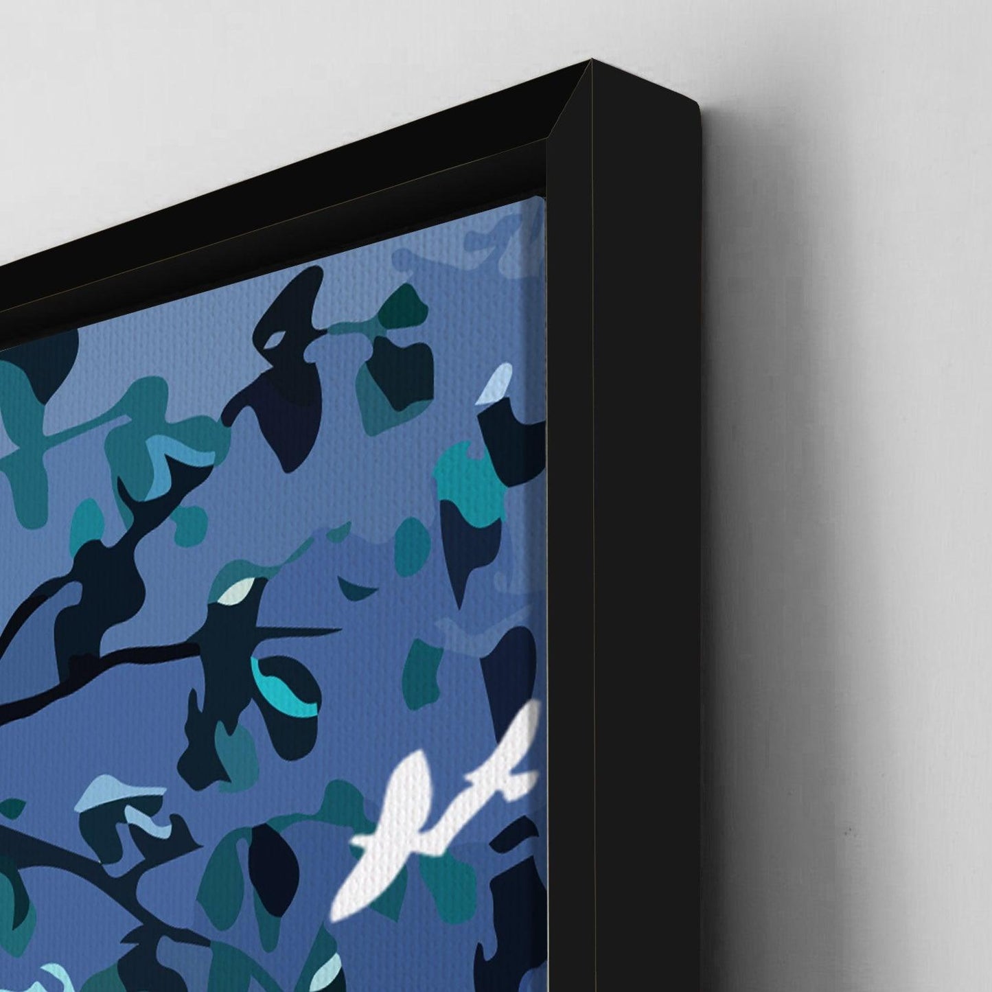 Amazing Wildlife Wall Art. Large Canvas Paintings. Framed Digital Reprints of Jungle, Wildlife, Animals and Birds 24 Inch x 48 Inch (WBWA10) - Khirki.in