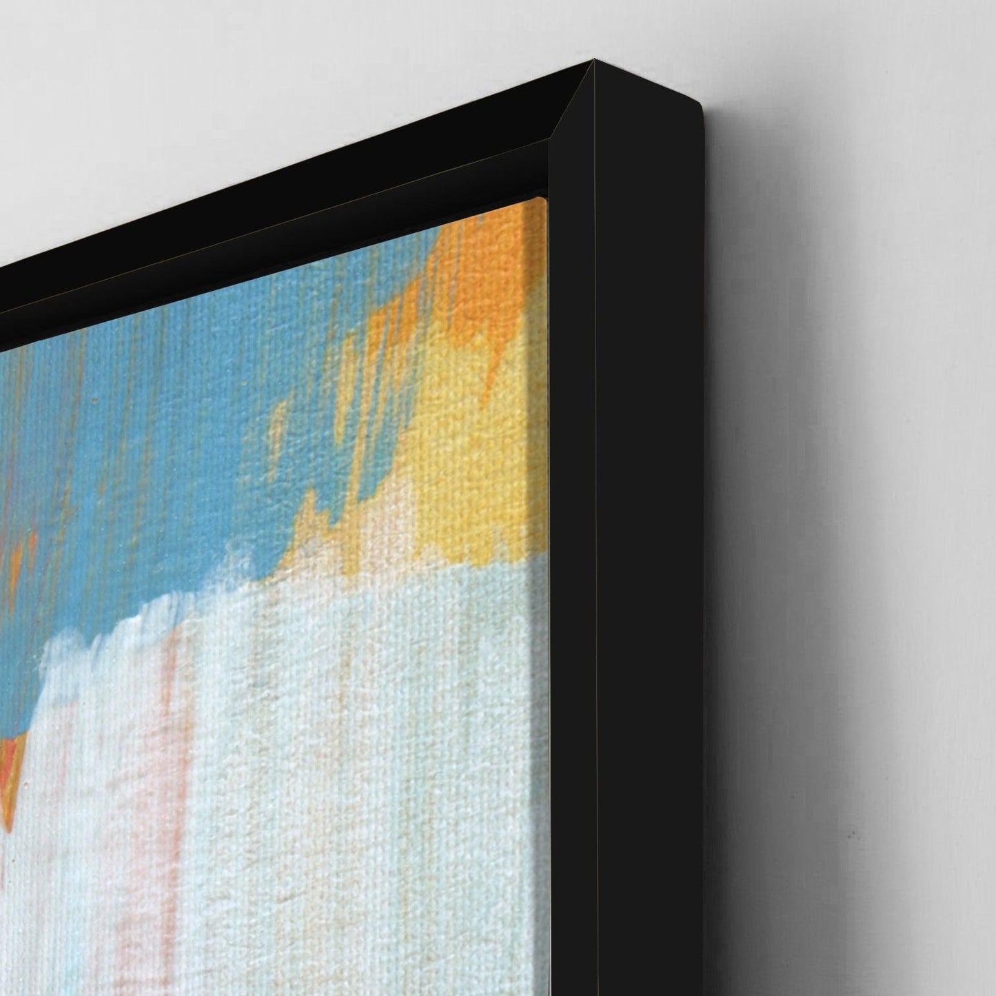 Abstract Modern Art Large Canvas Paintings. Framed Digital Reprints of Famous and Vibrant Artwork (MAWA07) - Khirki.in