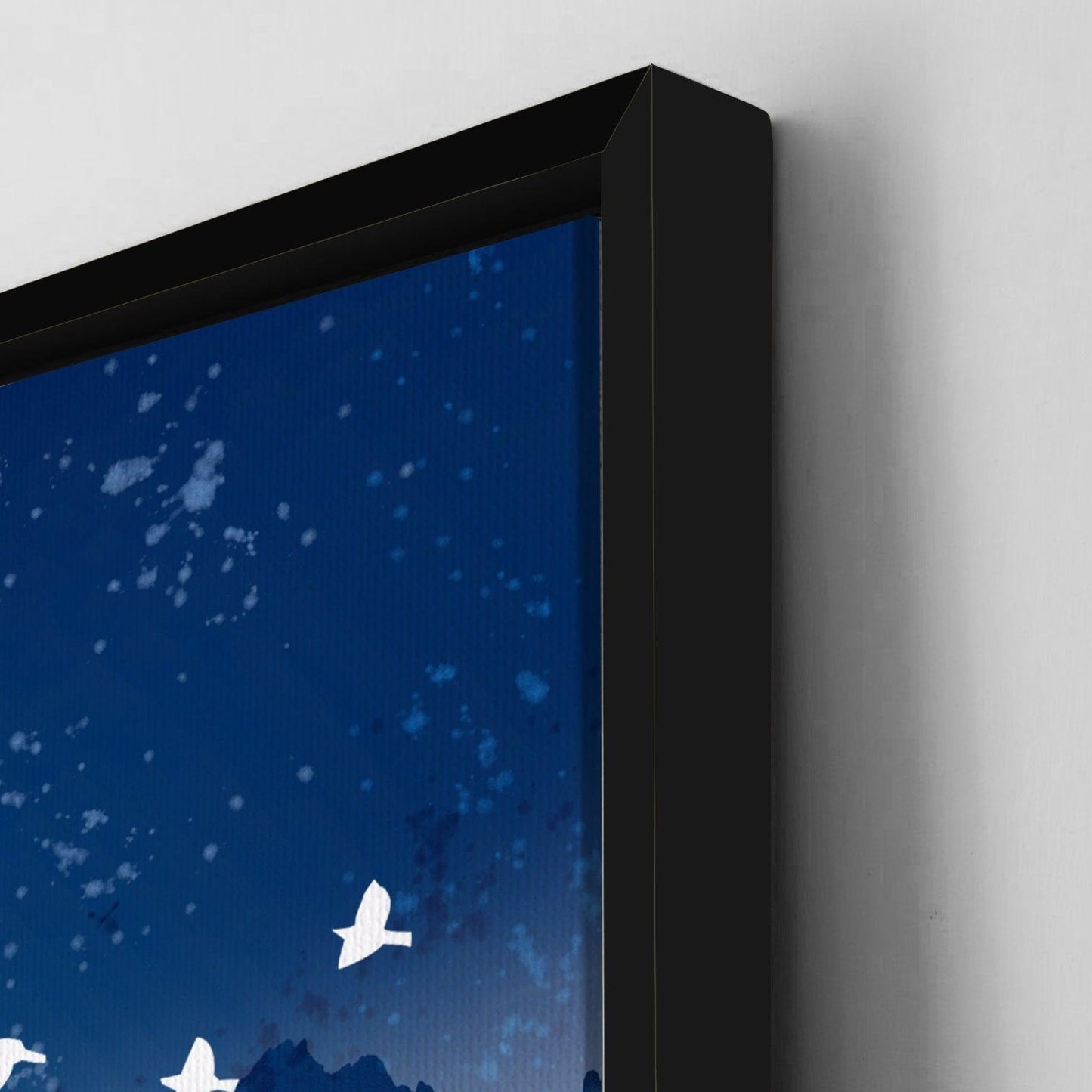 Amazing Wildlife Wall Art. Large Canvas Paintings. Framed Digital Reprints of Jungle, Wildlife, Animals and Birds 24 Inch x 48 Inch (WBWA11) - Khirki.in