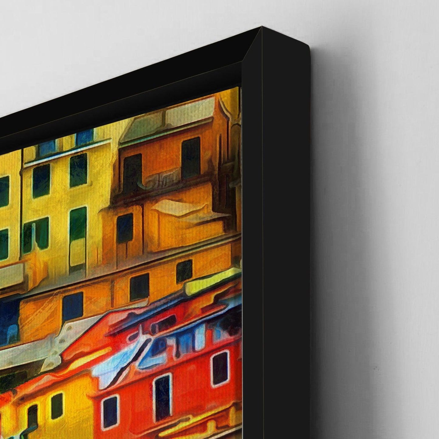 Abstract Modern Art Large Canvas Paintings. Framed Digital Reprints of Famous and Vibrant Artwork (MAWA19) - Khirki.in
