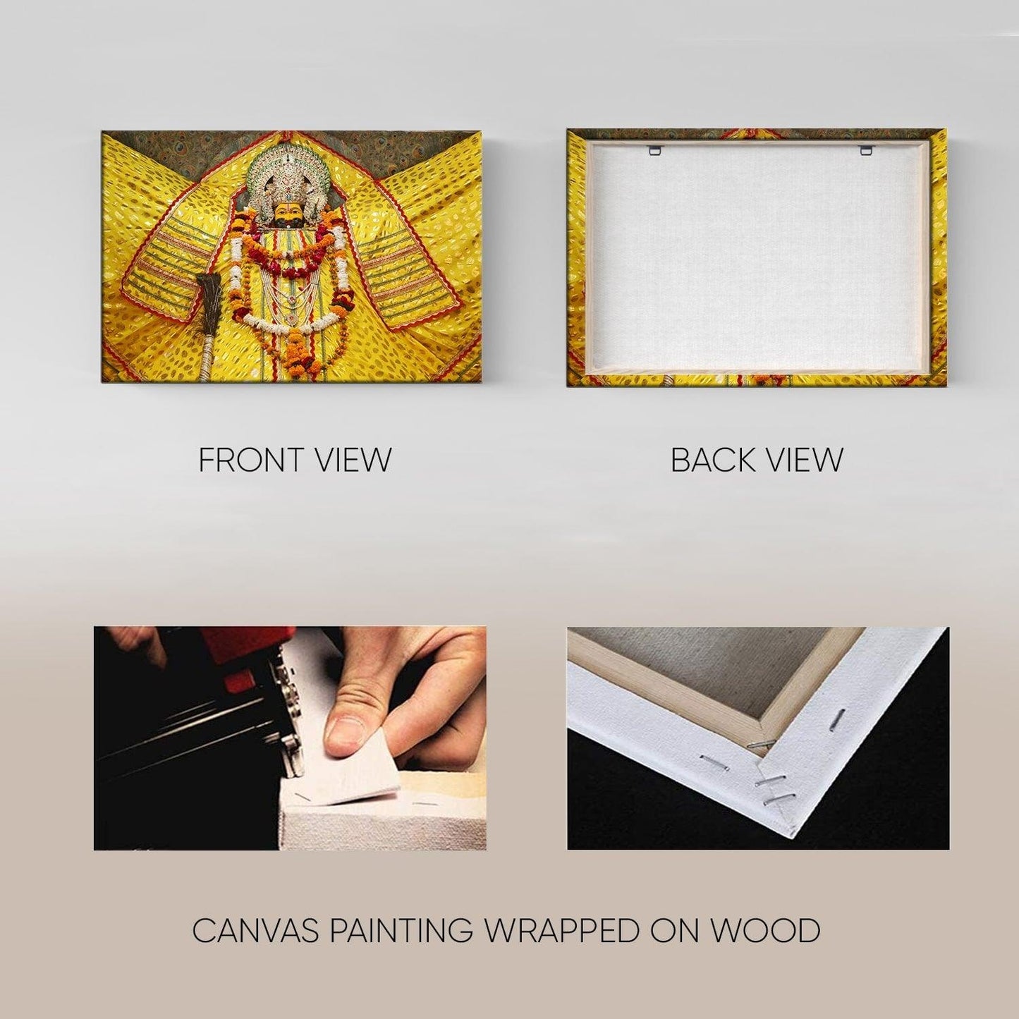 God Khatu Shyam ji Canvas Painting frame