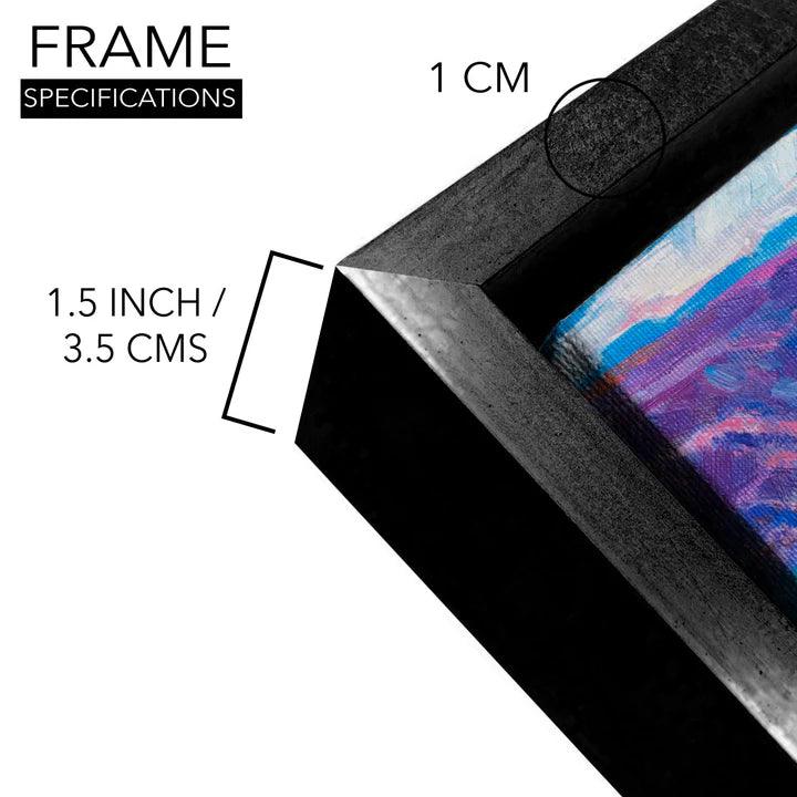 Beautiful Landscapes Painting on Canvas. Large Premium Framed Wall Art for Living Room, Office Spaces.  (LDWA24) - Khirki.in 