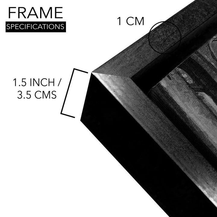 Beautiful Landscapes Painting on Canvas. Large Premium Framed Wall Art for Living Room, Office Spaces.  (LDWA23) - Khirki.in 