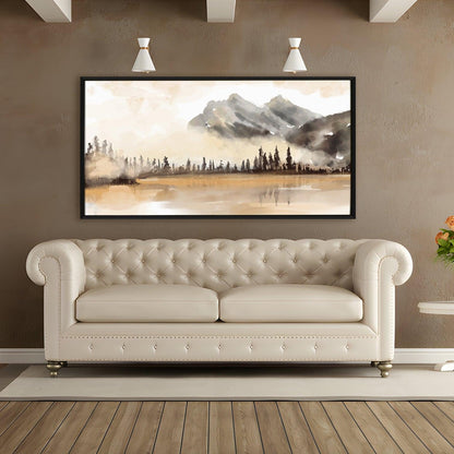 Amazing Wildlife Wall Art. Large Canvas Paintings. Framed Digital Reprints of Jungle, Wildlife, Animals and Birds 24 Inch x 48 Inch (WBWA23) - Khirki.in 