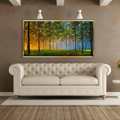 Amazing Wildlife Wall Art. Large Canvas Paintings. Framed Digital Reprints of Jungle, Wildlife, Animals and Birds 24 Inch x 48 Inch (WBWA19) - Khirki.in 