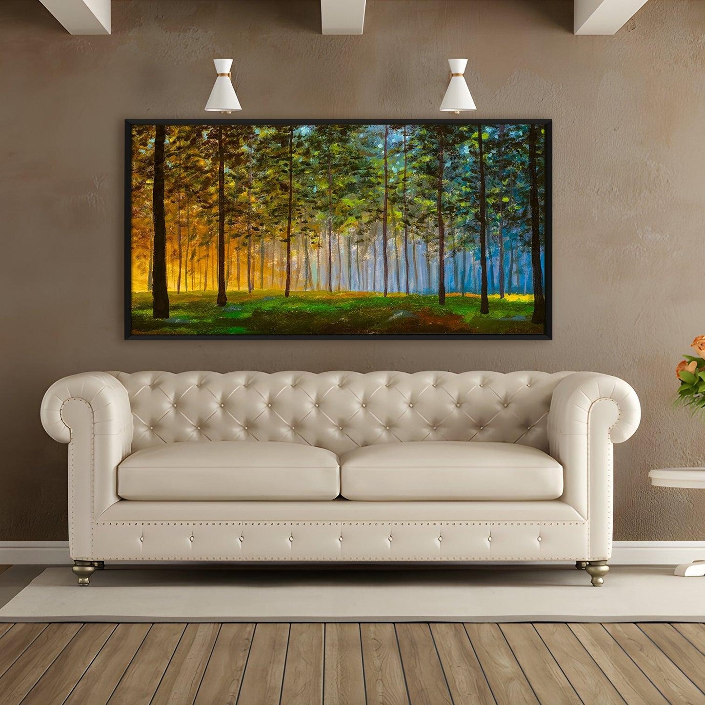 Amazing Wildlife Wall Art. Large Canvas Paintings. Framed Digital Reprints of Jungle, Wildlife, Animals and Birds 24 Inch x 48 Inch (WBWA19) - Khirki.in 