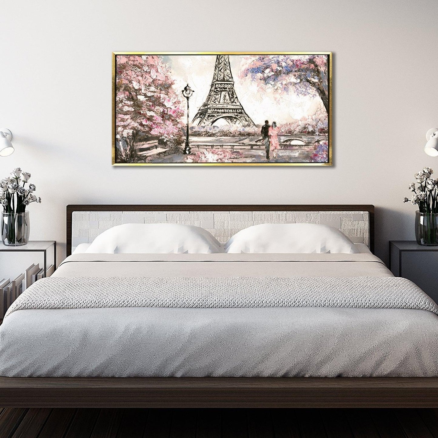 Abstract Modern Art Large Canvas Paintings. Framed Digital Reprints of Famous and Vibrant Artwork (MAWA17) - Khirki.in 