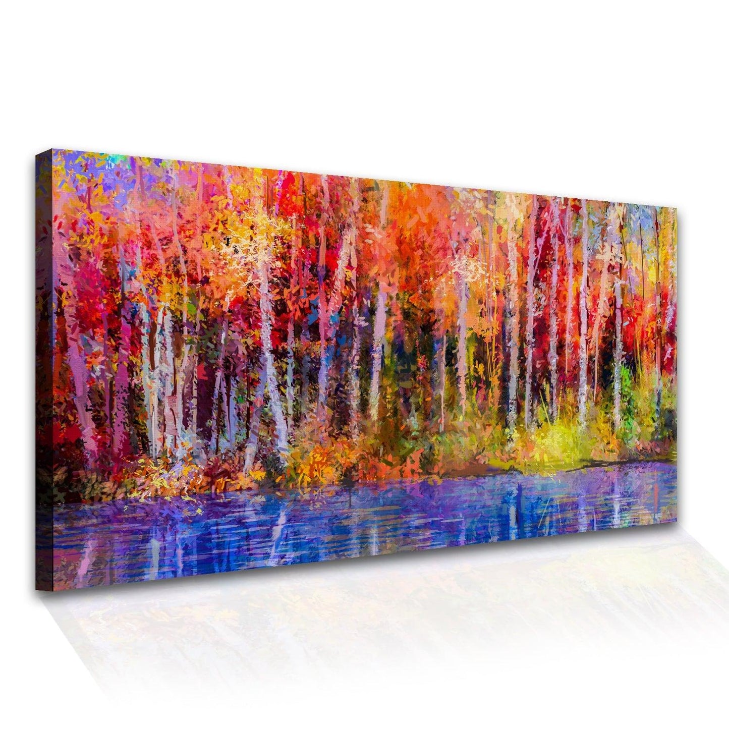 Amazing Wildlife Wall Art. Large Canvas Paintings. Framed Digital Reprints of Jungle, Wildlife, Animals and Birds 24 Inch x 48 Inch(WBWA01) - Khirki.in 