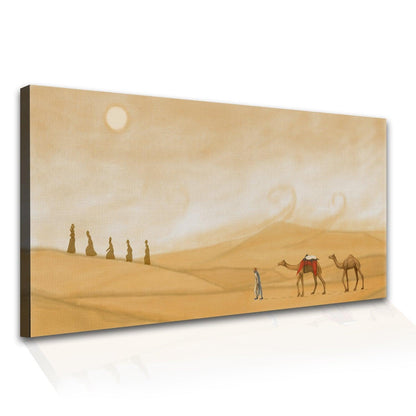 Mesmerising Landscapes Art Large Canvas Paintings. Framed Digital Reprints of Famous and Vibrant Artwork (LDWA16) - Khirki.in 