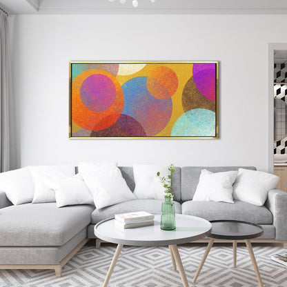 Abstract Modern Art Large Canvas Paintings. Framed Digital Reprints of Famous and Vibrant Artwork (MAWA12) - Khirki.in 