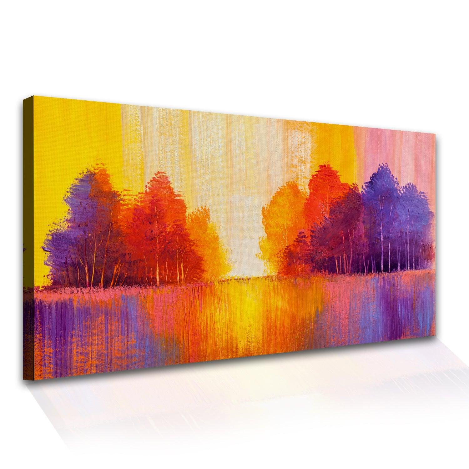 Mesmerising Landscapes Art Large Canvas Paintings. Framed Digital Reprints of Famous and Vibrant Artwork (LDWA08) - Khirki.in 