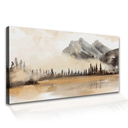 Amazing Wildlife Wall Art. Large Canvas Paintings. Framed Digital Reprints of Jungle, Wildlife, Animals and Birds 24 Inch x 48 Inch (WBWA23) - Khirki.in 