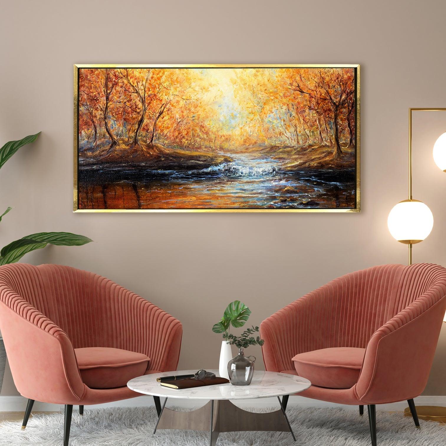 Amazing Wildlife Wall Art. Large Canvas Paintings. Framed Digital Reprints of Jungle, Wildlife, Animals and Birds 24 Inch x 48 Inch (WBWA09) - Khirki.in 