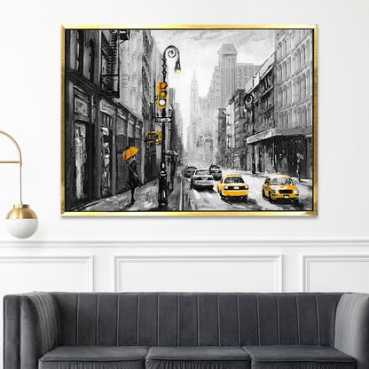 Beautiful Landscapes Painting on Canvas. Large Premium Framed Wall Art for Living Room, Office Spaces.  (LDWA23) - Khirki.in 