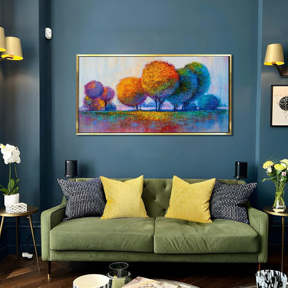 Mesmerising Landscapes Art Large Canvas Paintings. Framed Digital Reprints of Famous and Vibrant Artwork (LDWA15) - Khirki.in 