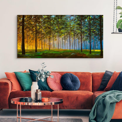 Amazing Wildlife Wall Art. Large Canvas Paintings. Framed Digital Reprints of Jungle, Wildlife, Animals and Birds 24 Inch x 48 Inch (WBWA19) - Khirki.in 