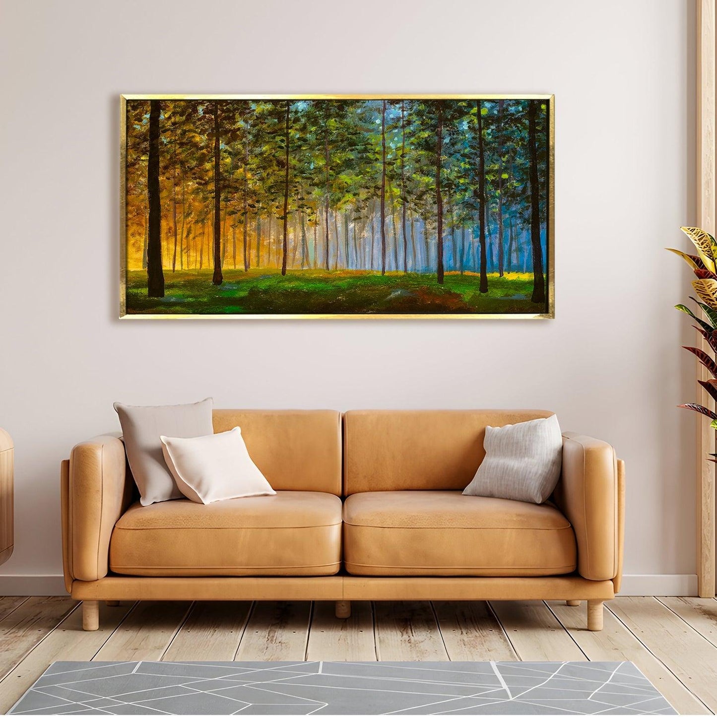 Amazing Wildlife Wall Art. Large Canvas Paintings. Framed Digital Reprints of Jungle, Wildlife, Animals and Birds 24 Inch x 48 Inch (WBWA19) - Khirki.in 