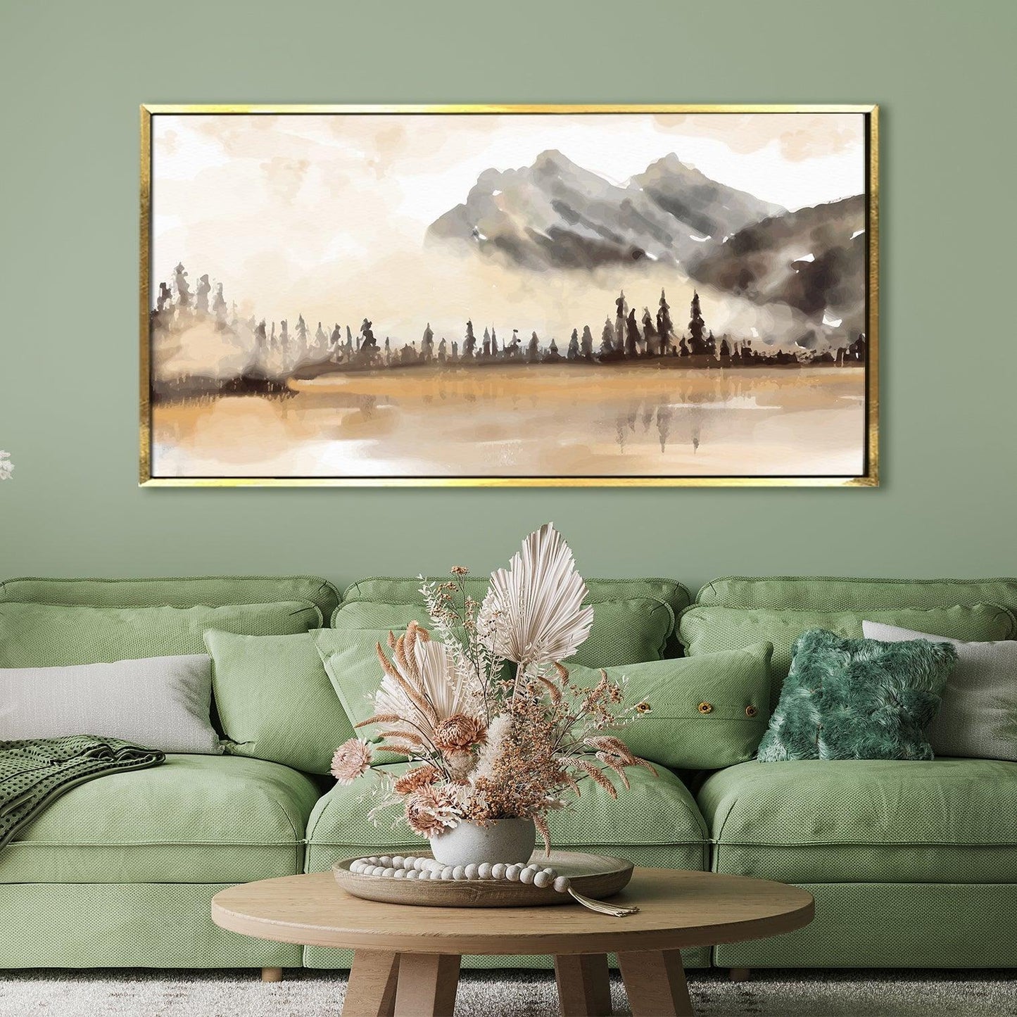 Amazing Wildlife Wall Art. Large Canvas Paintings. Framed Digital Reprints of Jungle, Wildlife, Animals and Birds 24 Inch x 48 Inch (WBWA23) - Khirki.in 