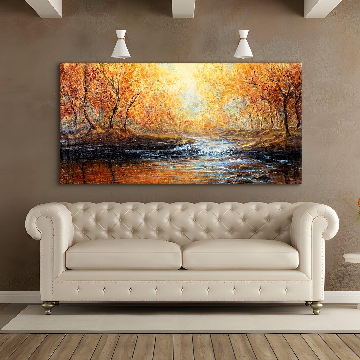 Amazing Wildlife Wall Art. Large Canvas Paintings. Framed Digital Reprints of Jungle, Wildlife, Animals and Birds 24 Inch x 48 Inch (WBWA09) - Khirki.in 