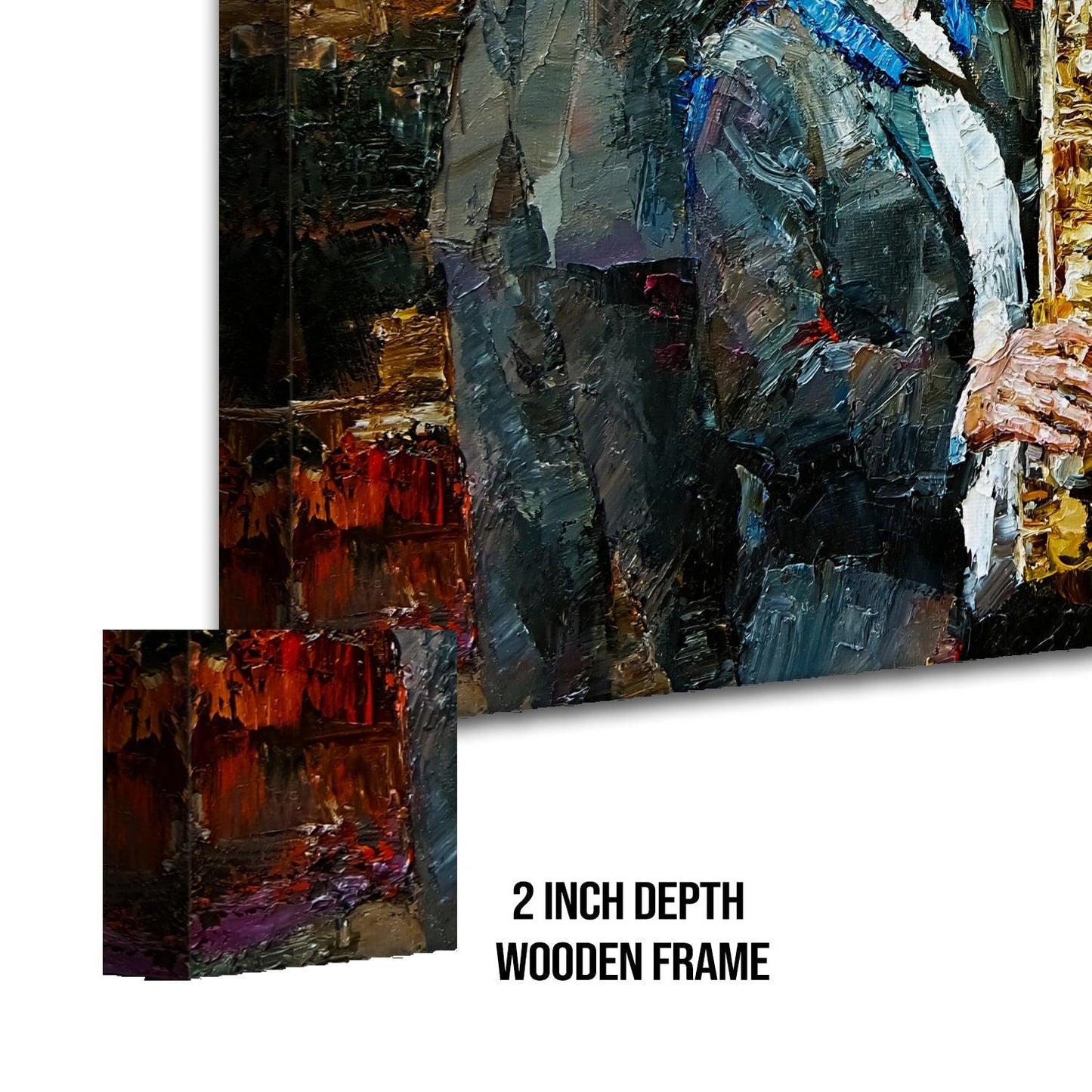 Abstract Modern Art Large Canvas Paintings. Framed Digital Reprints of Famous and Vibrant Artwork (MAWA13) - Khirki.in 