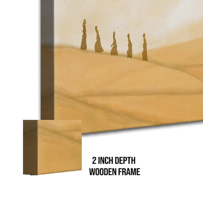 Mesmerising Landscapes Art Large Canvas Paintings. Framed Digital Reprints of Famous and Vibrant Artwork (LDWA16) - Khirki.in 