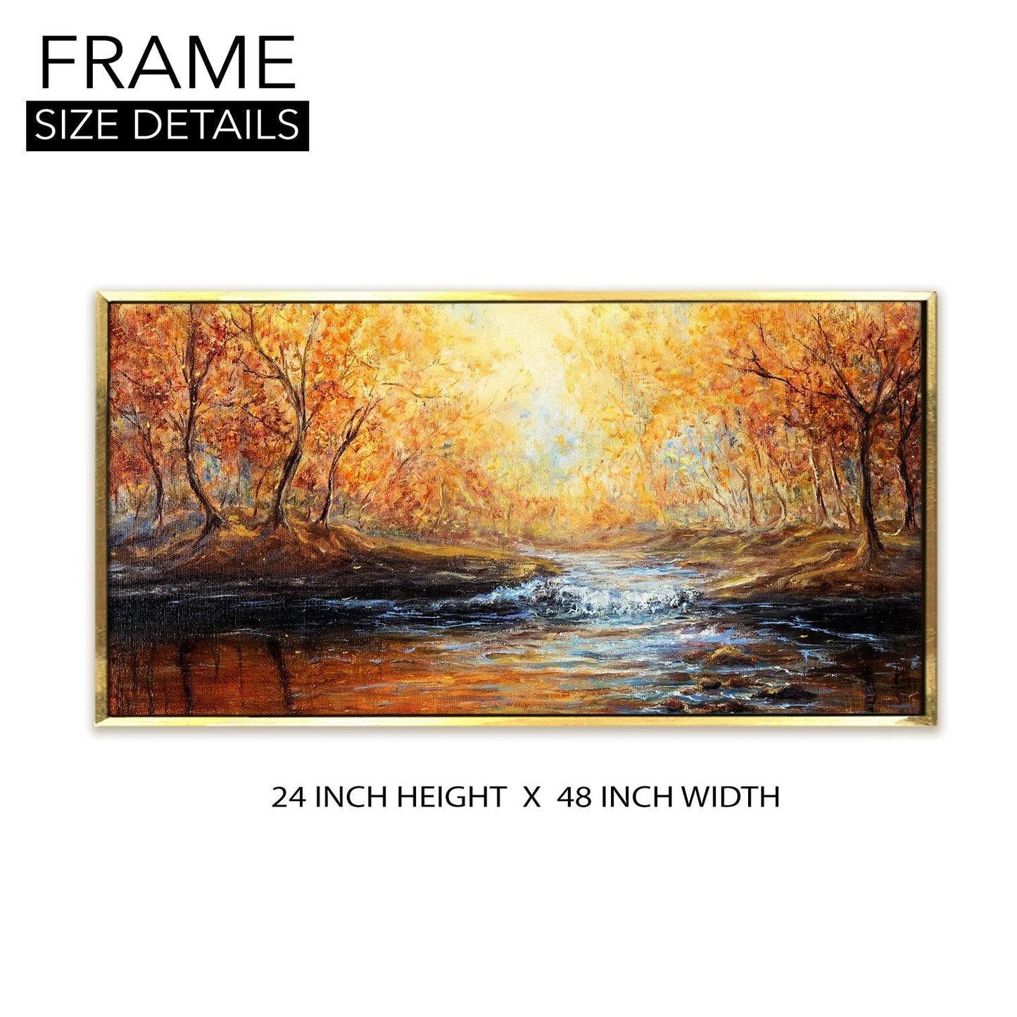 Amazing Wildlife Wall Art. Large Canvas Paintings. Framed Digital Reprints of Jungle, Wildlife, Animals and Birds 24 Inch x 48 Inch (WBWA09) - Khirki.in 