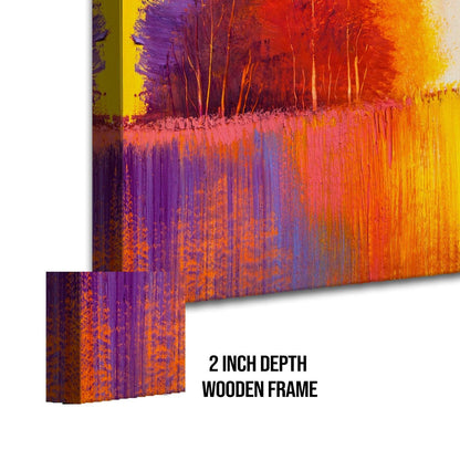 Mesmerising Landscapes Art Large Canvas Paintings. Framed Digital Reprints of Famous and Vibrant Artwork (LDWA08) - Khirki.in 