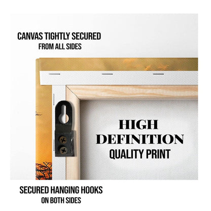 Madhubani Ethnic Wall Art Canvas Painting