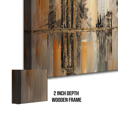 Landscapes Abstract Modern Art Large Canvas Paintings. Framed Digital Reprints of Famous and Vibrant Artwork (LDWA05) - Khirki.in 