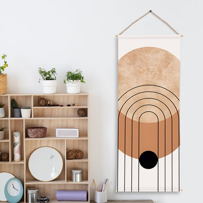 Large Wallpaper Style Wall Hanging Tapestry. Thick fabric, Ready to Hang Wall Décor. Size 24 In x 60 In. BOHOTPS005