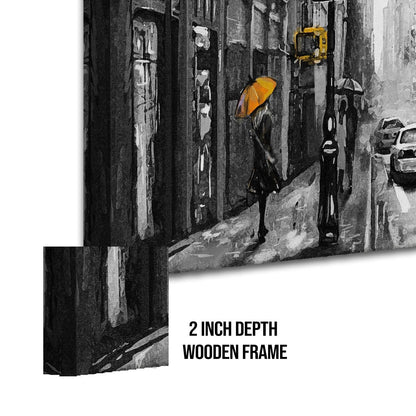 Beautiful Landscapes Painting on Canvas. Large Premium Framed Wall Art for Living Room, Office Spaces.  (LDWA23) - Khirki.in 