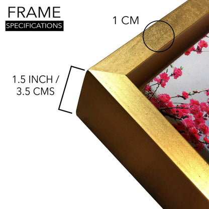 Mesmerising Landscapes Art Large Canvas Paintings. Framed Digital Reprints of Famous and Vibrant Artwork (LDWA18) - Khirki.in 