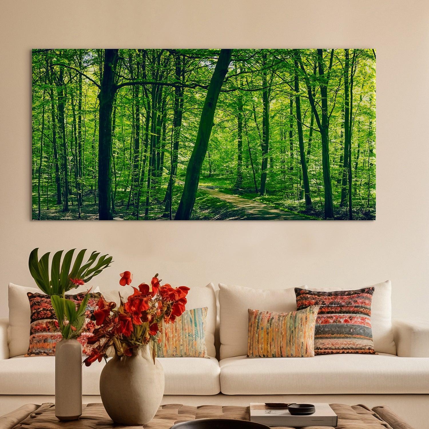 Amazing Wildlife Wall Art. Large Canvas Paintings. Framed Digital Reprints of Jungle, Wildlife, Animals and Birds 24 Inch x 48 Inch(WBWA02) - Khirki.in 