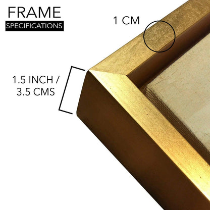 Mesmerising Landscapes Art Large Canvas Paintings. Framed Digital Reprints of Famous and Vibrant Artwork (LDWA10) - Khirki.in 