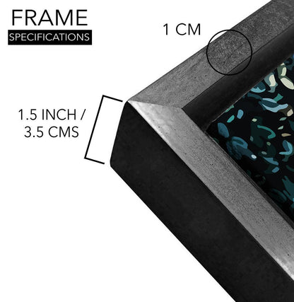 Amazing Wildlife Wall Art. Large Canvas Paintings. Framed Digital Reprints of Jungle, Wildlife, Animals and Birds 24 Inch x 48 Inch (WBWA10) - Khirki.in 