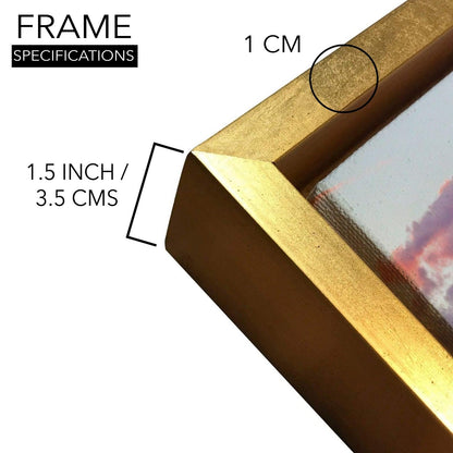 Mesmerising Landscapes Art Large Canvas Paintings. Framed Digital Reprints of Famous and Vibrant Artwork (LDWA17). - Khirki.in 