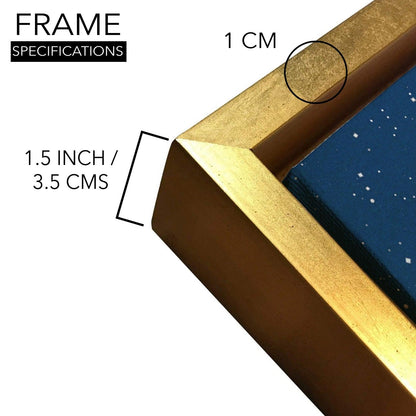 Mesmerising Landscapes Art Large Canvas Paintings. Framed Digital Reprints of Famous and Vibrant Artwork (LDWA20) - Khirki.in 