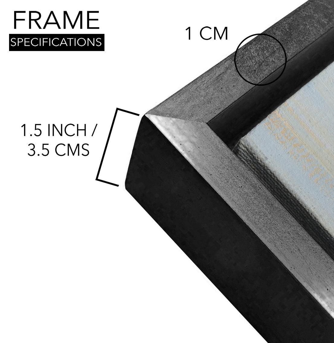 Mesmerising Landscapes Art Large Canvas Paintings. Framed Digital Reprints of Famous and Vibrant Artwork (LDWA15) - Khirki.in 