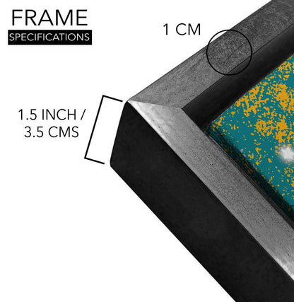 Amazing Wildlife Wall Art. Large Canvas Paintings. Framed Digital Reprints of Jungle, Wildlife, Animals and Birds 24 Inch x 48 Inch (WBWA21) - Khirki.in 