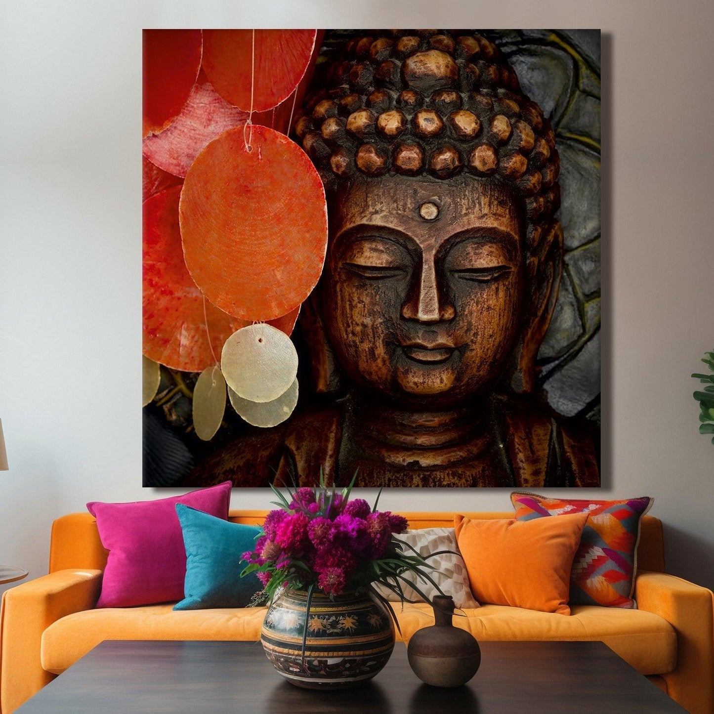 Lord Buddha Wall Art Painting 