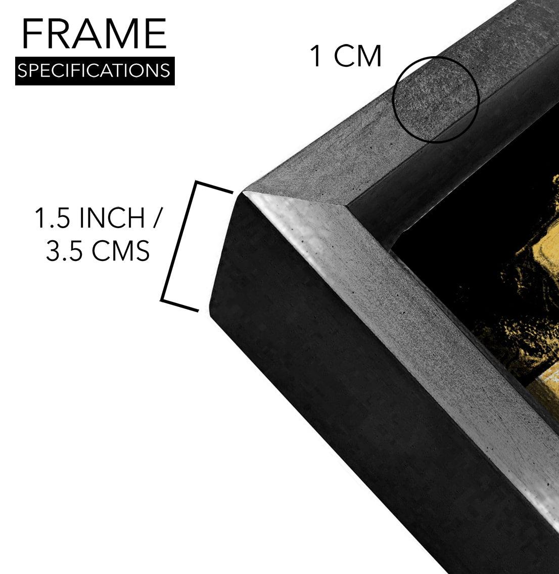 Mesmerising Landscapes Art Large Canvas Paintings. Framed Digital Reprints of Famous and Vibrant Artwork (LDWA13) - Khirki.in 