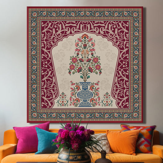 Ethnic Indian Traditional Canvas Print. Unframed. (ETCNV001)