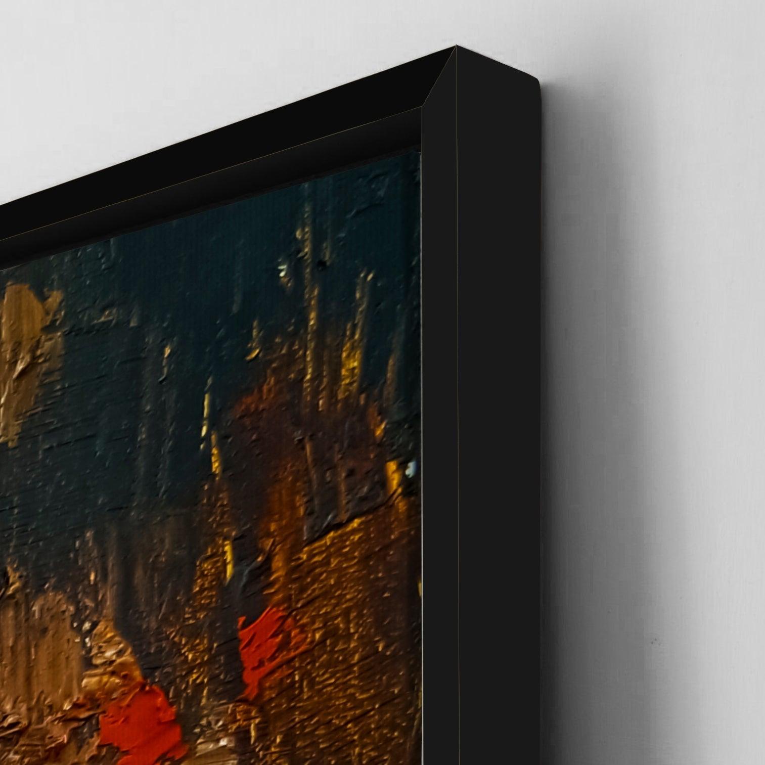 Abstract Modern Art Large Canvas Paintings. Framed Digital Reprints of Famous and Vibrant Artwork (MAWA13) - Khirki.in 