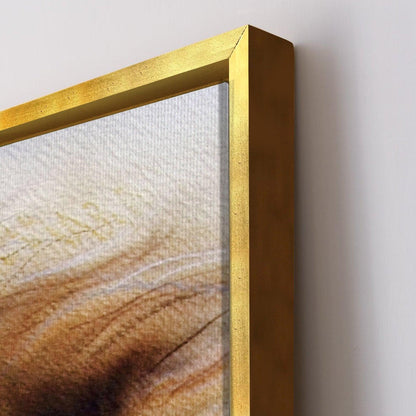 Amazing Wildlife Wall Art. Large Canvas Framed Digital Reprints of Jungle, Wildlife, Animals and Birds. Ready To Hang. Size:  24 Inch x 48 Inch (WBWA51) - Khirki.in 