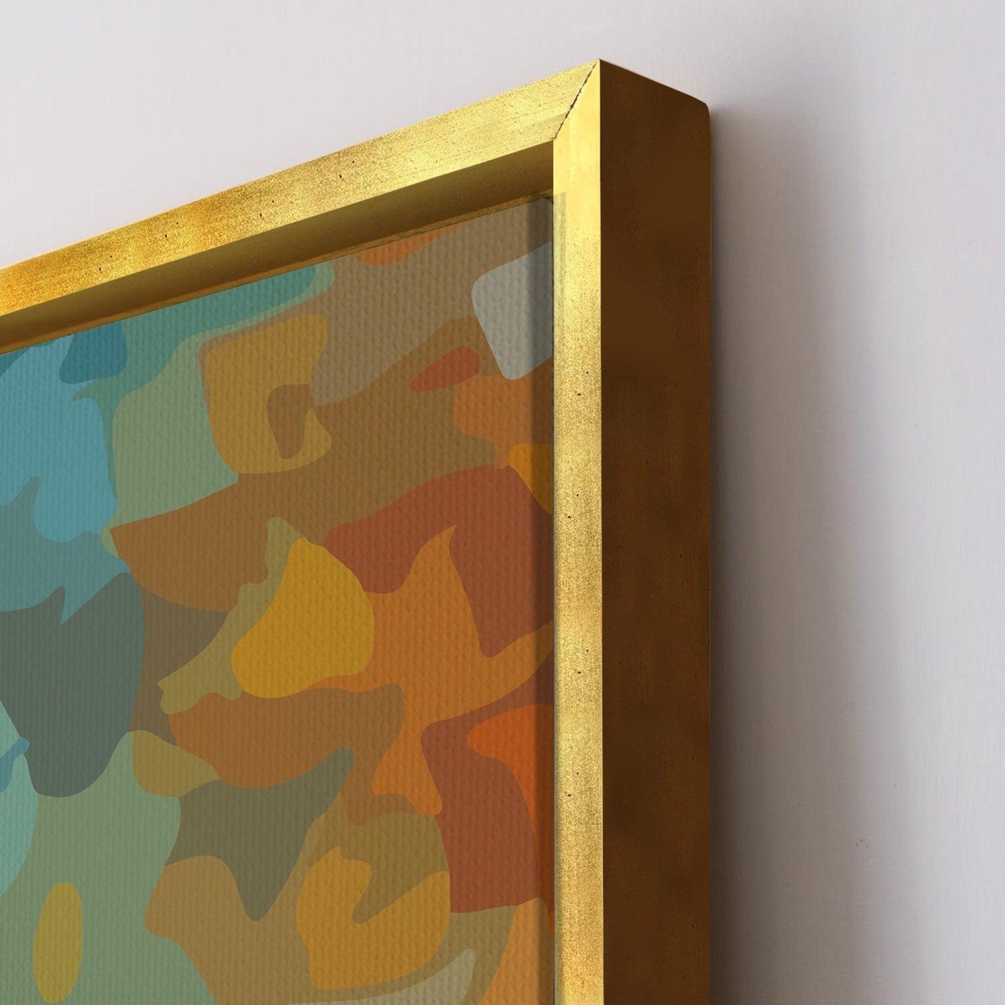 Amazing Wildlife Wall Art. Large Canvas Framed Digital Reprints of Jungle, Wildlife, Animals and Birds. Ready To Hang. Size:  24 Inch x 48 Inch (WBWA52) - Khirki.in 