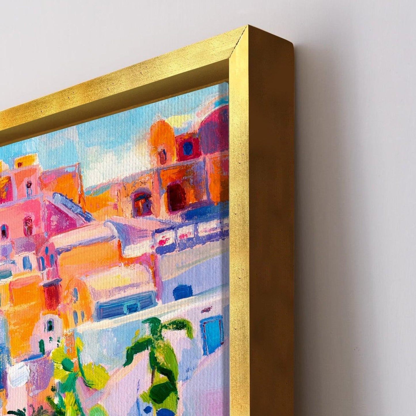 Beautiful Landscapes Painting on Canvas. Large Premium Framed Wall Art for Living Room, Office Spaces.  (LDWA24) - Khirki.in 