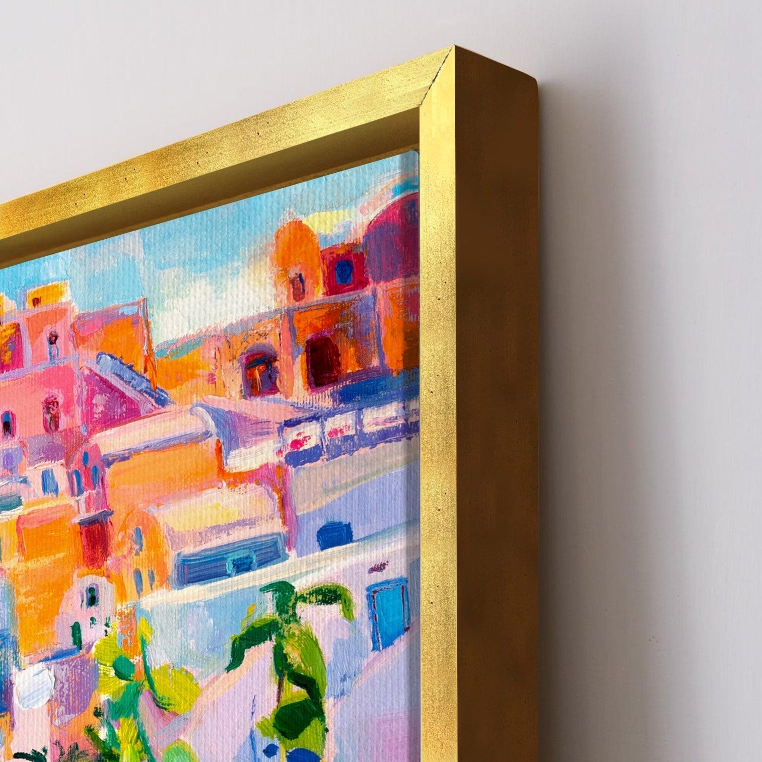 Beautiful Landscapes Painting on Canvas. Large Premium Framed Wall Art for Living Room, Office Spaces.  (LDWA24) - Khirki.in 