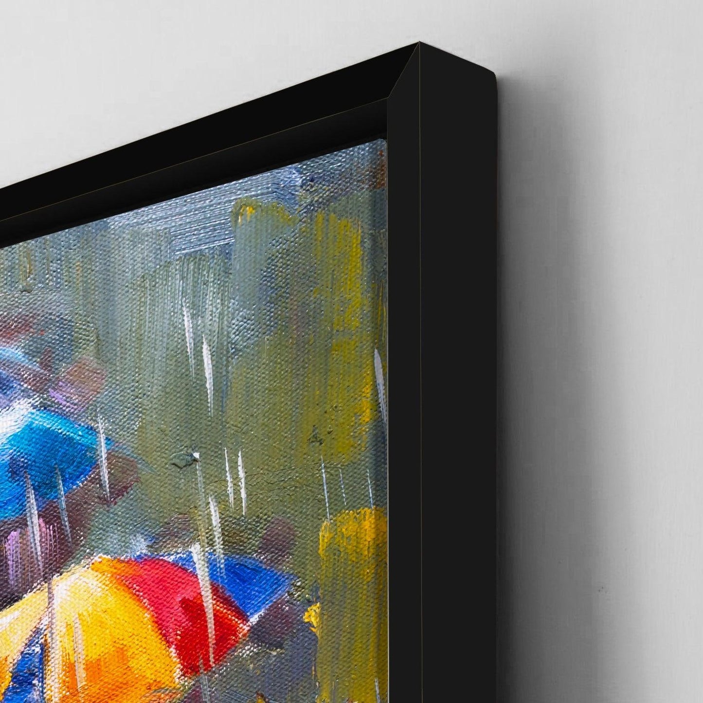 Abstract Modern Art Large Canvas Paintings. Framed Digital Reprints of Famous and Vibrant Artwork (MAWA18) - Khirki.in 